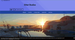 Desktop Screenshot of ethersantorinistudios.com