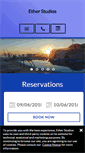 Mobile Screenshot of ethersantorinistudios.com